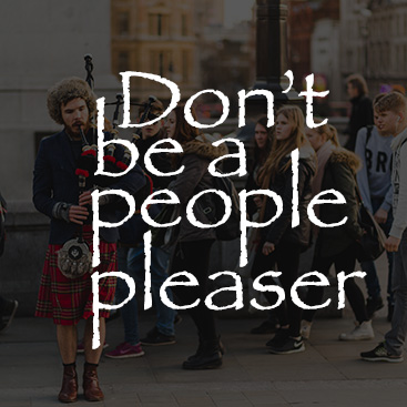 dont be a people pleaser
